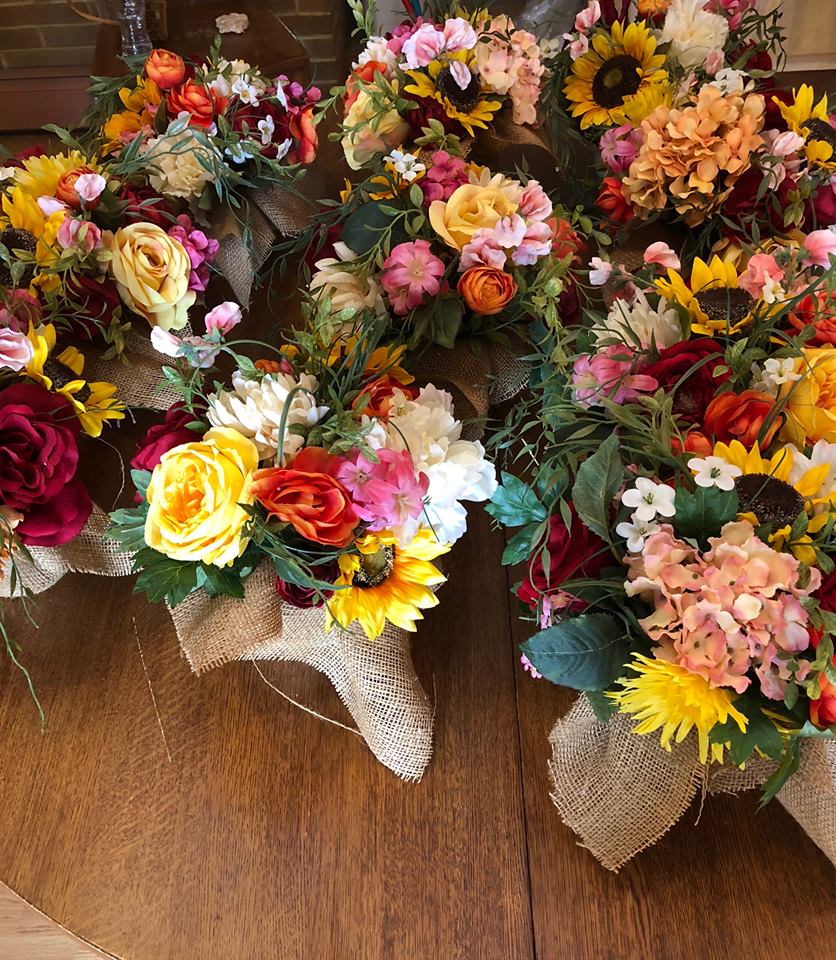 Sunset Bouquet - Rigby Wedding Rentals